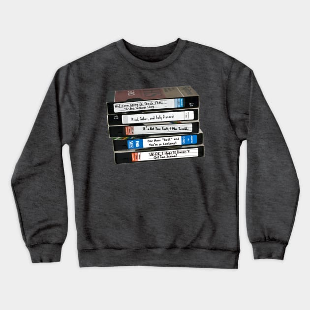 The Name of Amy Santiago's Sex Tape inspired by Brooklyn 99 Crewneck Sweatshirt by tziggles